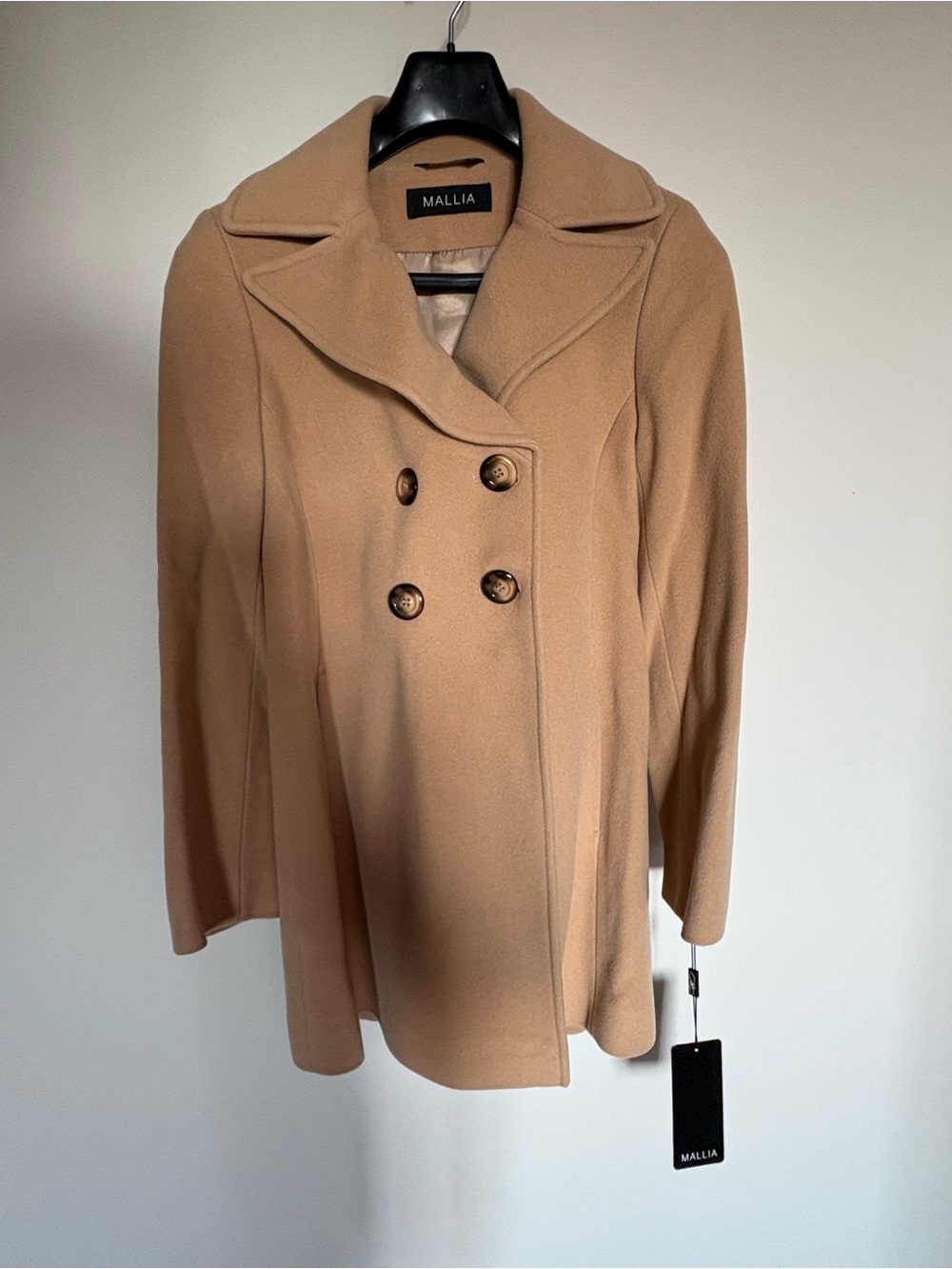 NWT- Mallia wool and cashmere brand new Coat size 2